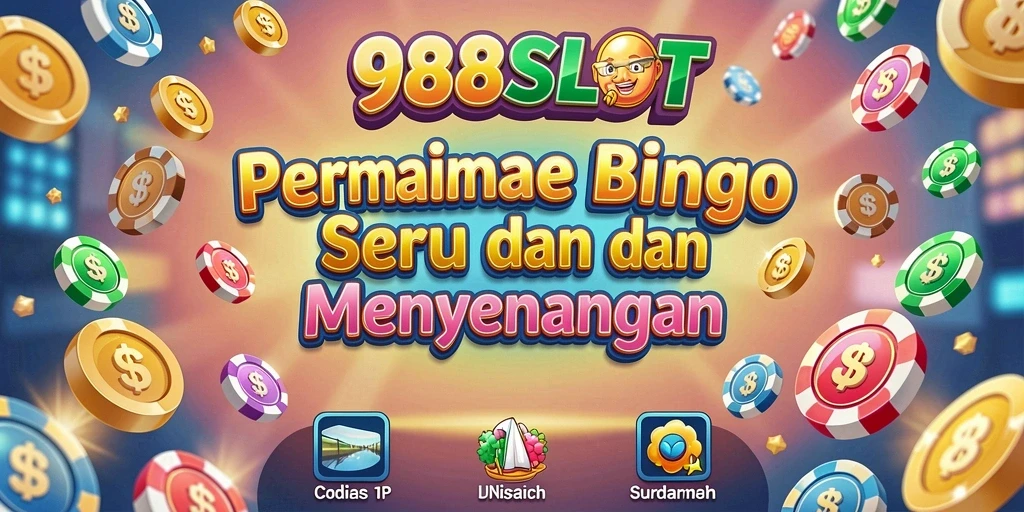 Tampilan gameplay Bingo yang menarik di 988SLOT.