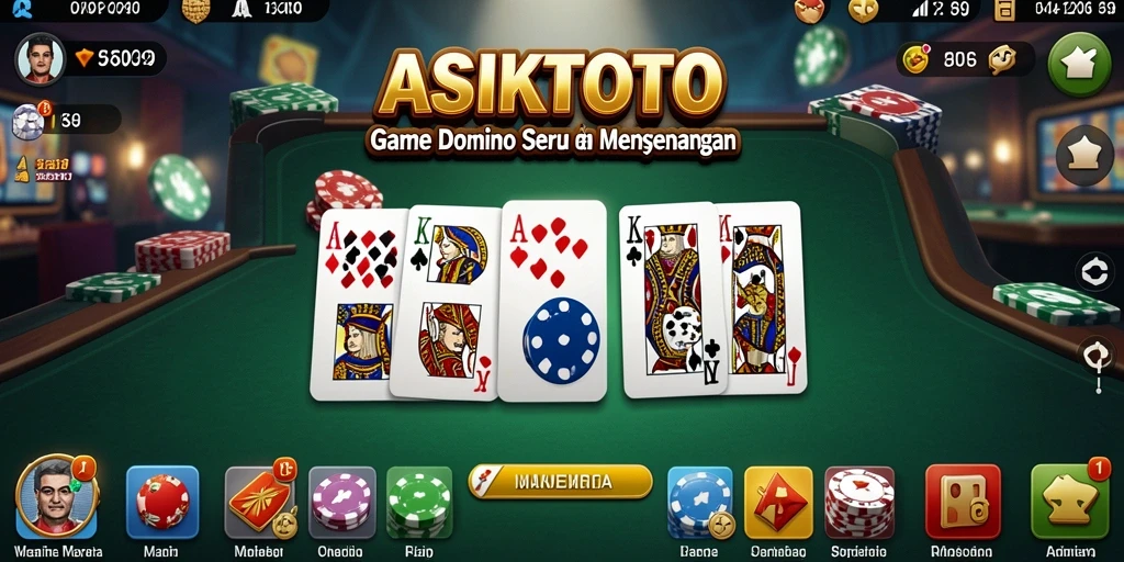 Tampilan gameplay seru dan interaktif dari ASIKTOTO.