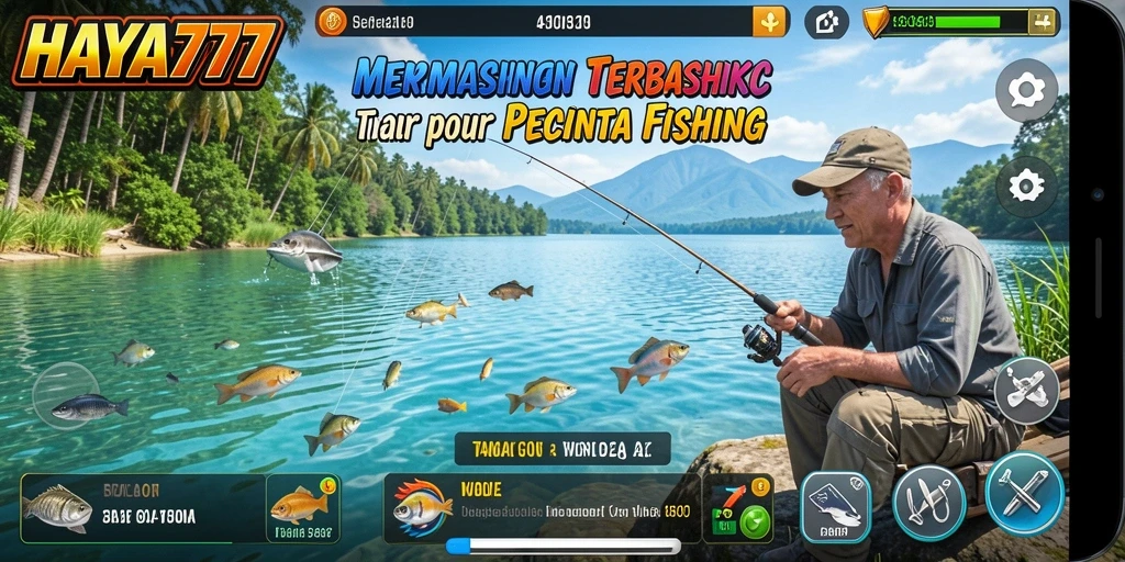 Tampilan menakjubkan dari gameplay HAYA777 yang memikat para pecinta fishing.
