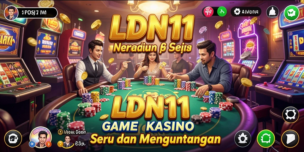 Tampilan menarik dari gameplay Kasino di LDN11.