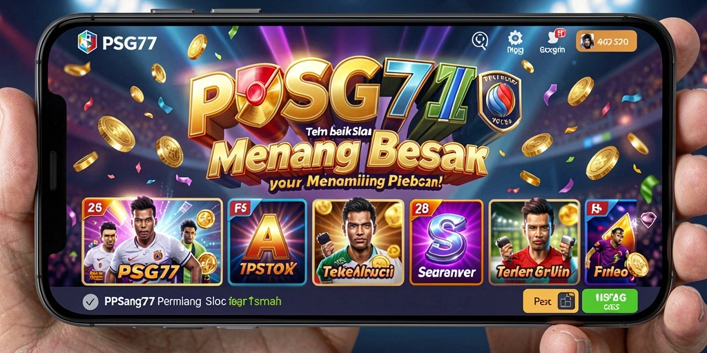 Tampilan menarik dari gameplay Slot PSG77 yang penuh tantangan.